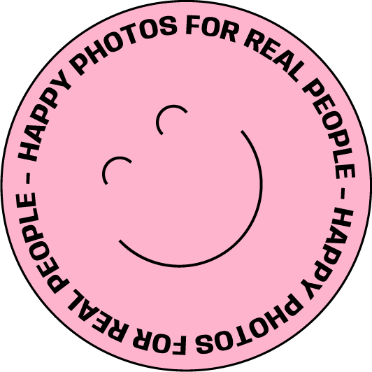 Circulo rosa sonriente